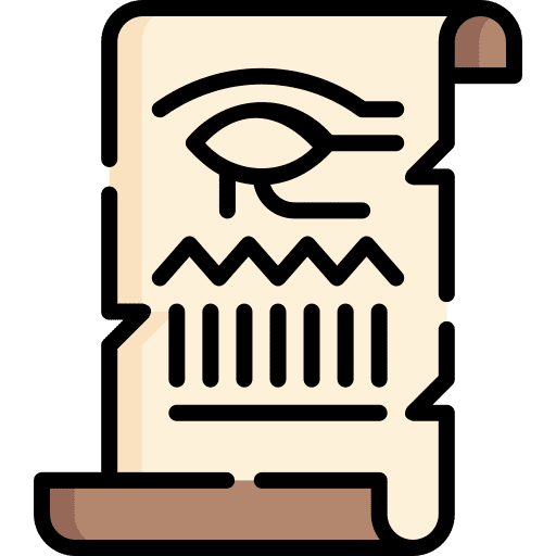 Hieroglyph egyptian history egypt icon