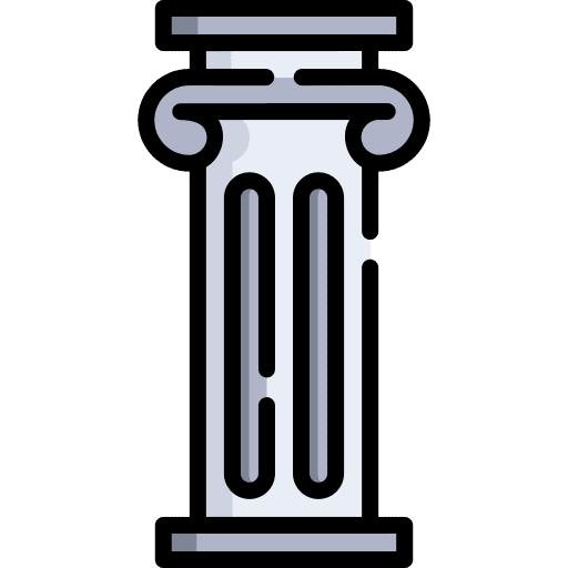 Pillar cultures buildings pillar icon Pillar cultures buildings pillar icon