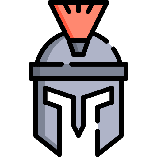 Roman helmet gladiator roman helmet helmet icon