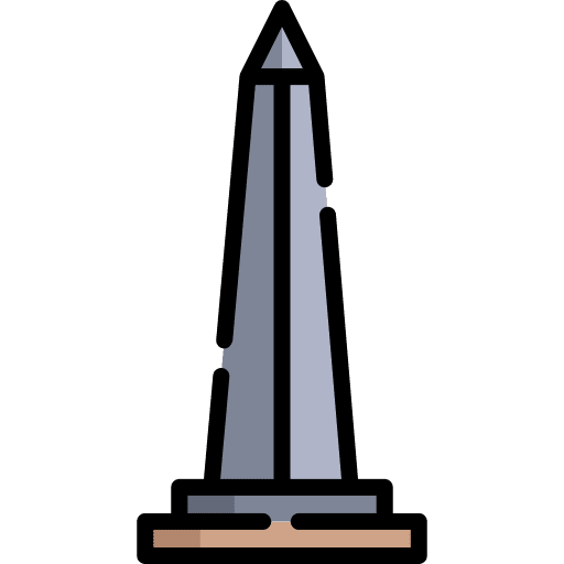 Obelisk building landmark cultures icon Obelisk building landmark cultures icon