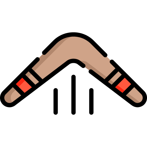 Boomerang boomerang sports and competition hobbies and free time icon Boomerang boomerang sports and competition hobbies and free time icon