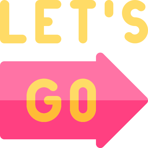 Lets go bubbles social media communications icon
