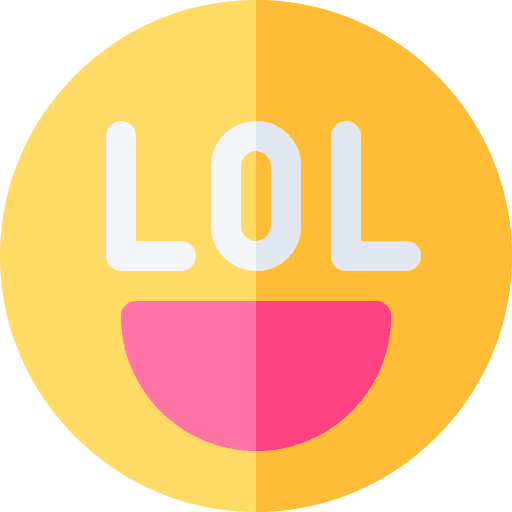 Lol smileys expression emoticons icon Lol smileys expression emoticons icon