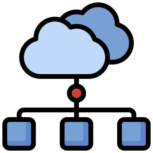 Algorithm algorithm cloud networking icon Algorithm algorithm cloud networking icon