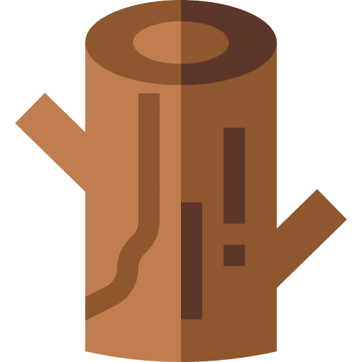 Log trunk tree log icon