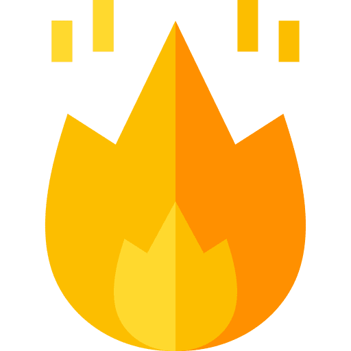 Fire element fire flame icon Fire element fire flame icon