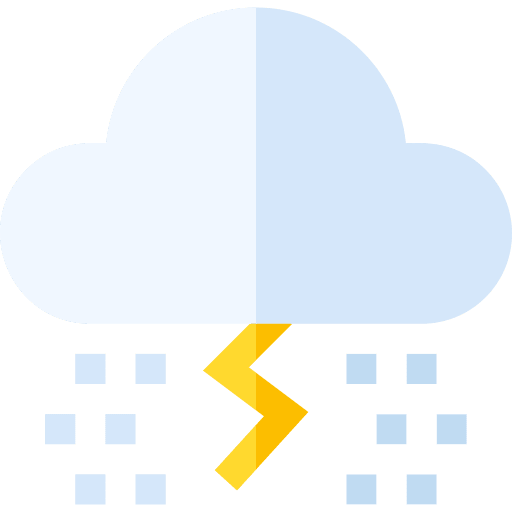 Rain cloud nature weather icon Rain cloud nature weather icon