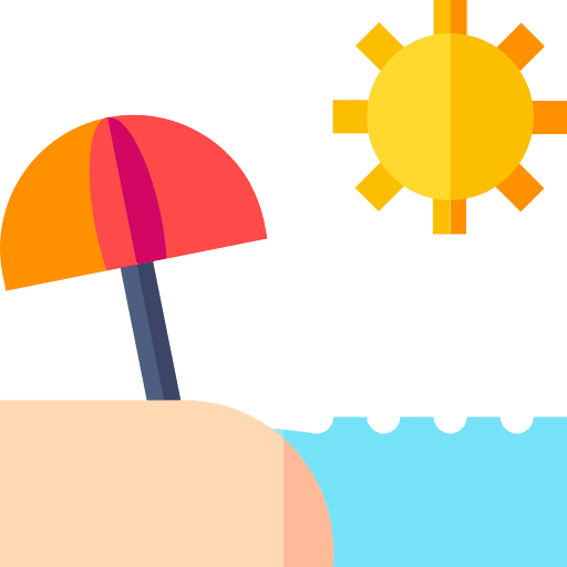 Beach beach nature landscape icon Beach beach nature landscape icon