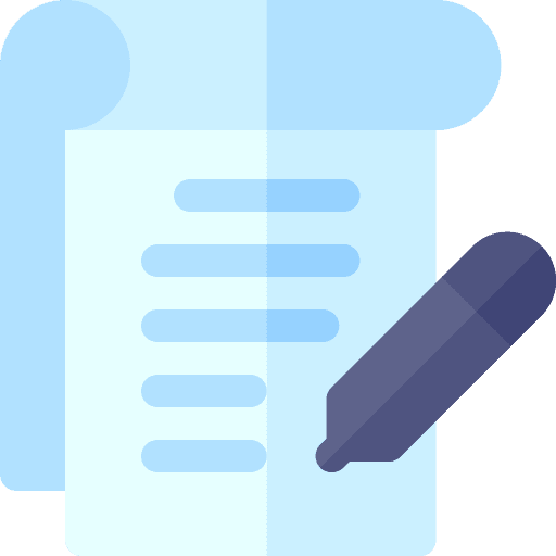 Conspectus summary conspectus notepad icon
