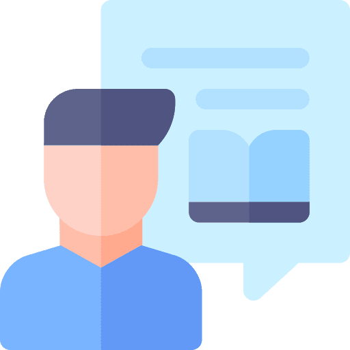 Book feedback book caucasian icon Book feedback book caucasian icon