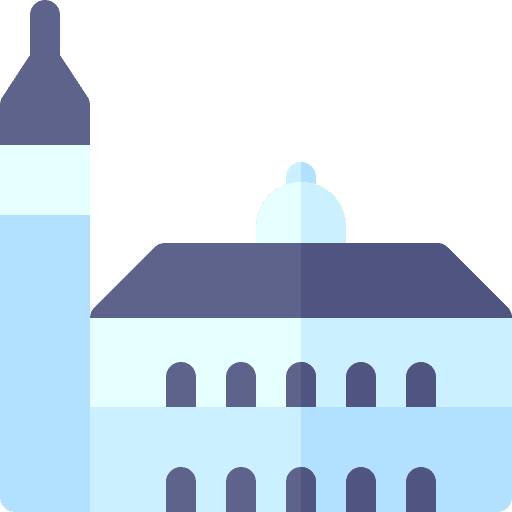 Library education books building icon Library education books building icon