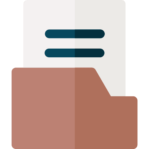 Document paper folder sheet icon Document paper folder sheet icon