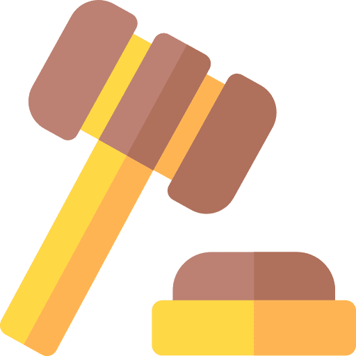 Gavel judge gavel verdict icon