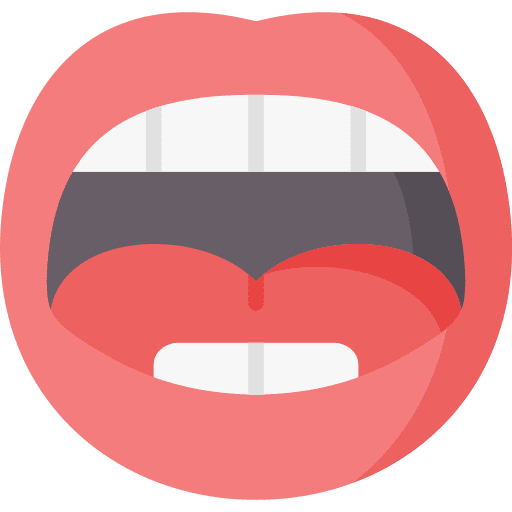 Mouth mouth oral lips icon