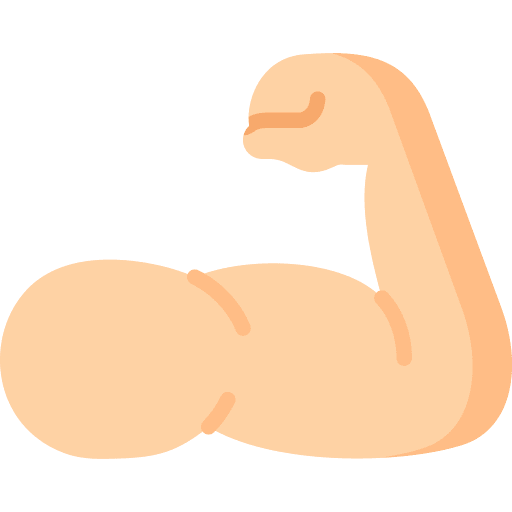 Arm body part stronger arm icon Arm body part stronger arm icon