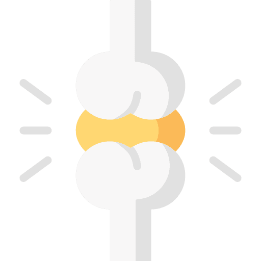 Joint healthcare and medical pain human body icon Joint healthcare and medical pain human body icon