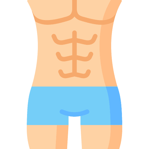 Abs wellness fitness human body icon Abs wellness fitness human body icon