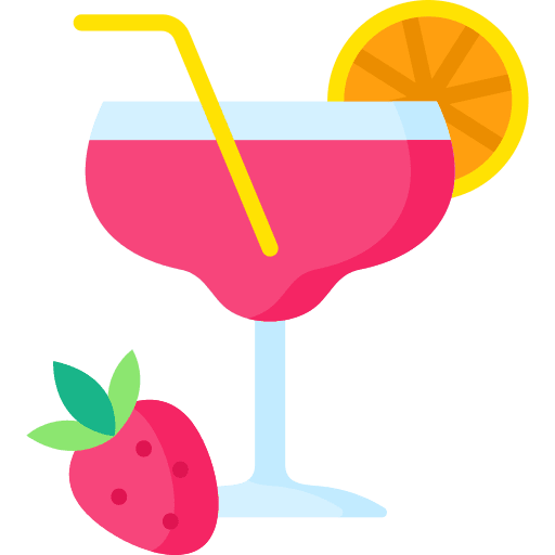 Cocktail drinking alcohol alcoholic drink icon