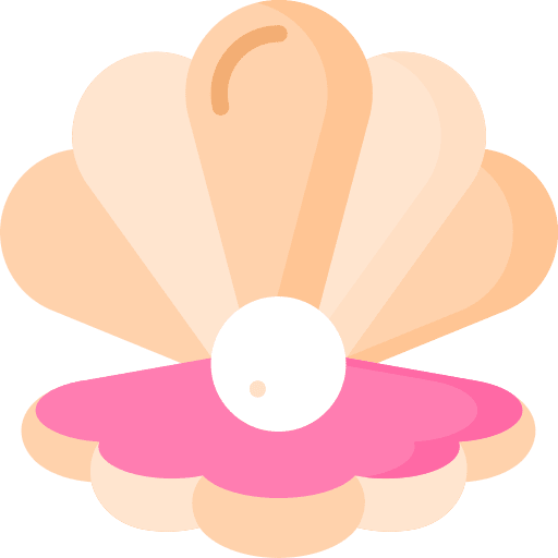 Pearl marine pearl animals icon