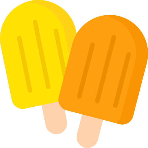 Ice cream dessert summer popsicle stick icon Ice cream dessert summer popsicle stick icon