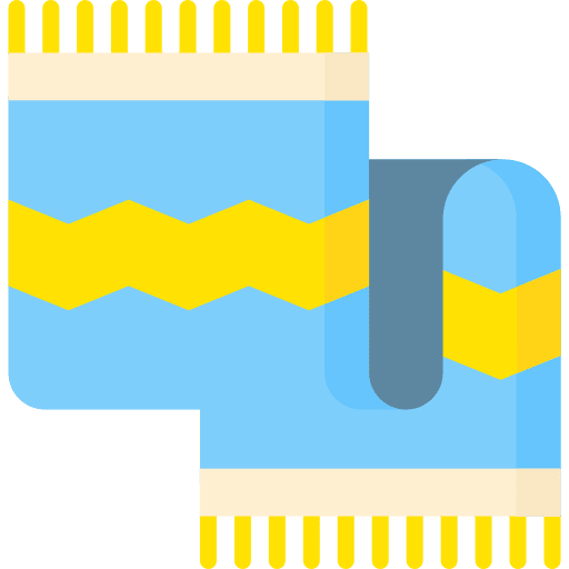 Beach towel beach towel fashion furniture and household icon Beach towel beach towel fashion furniture and household icon