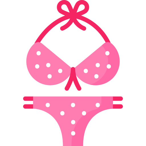 Bikini bikini fashion summer clothing icon Bikini bikini fashion summer clothing icon