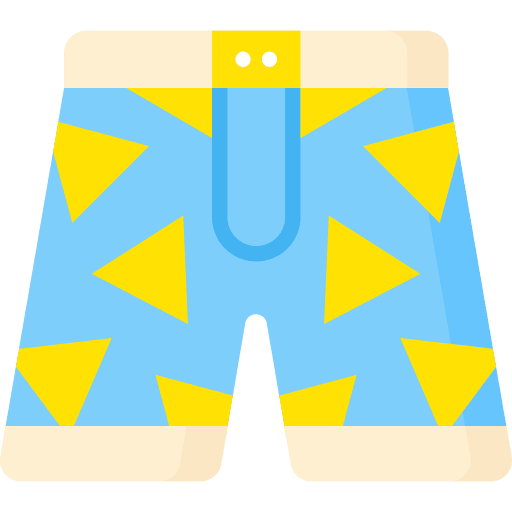 Swimsuit fashion pants sport icon Swimsuit fashion pants sport icon