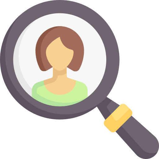 Search employee people job search icon Search employee people job search icon