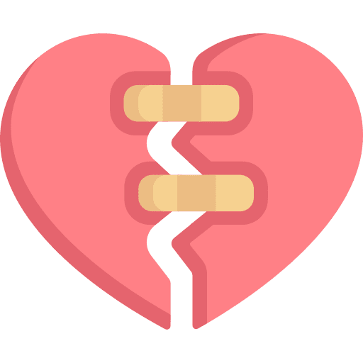 Broken heart heartbreak love and romance broken heart icon Broken heart heartbreak love and romance broken heart icon