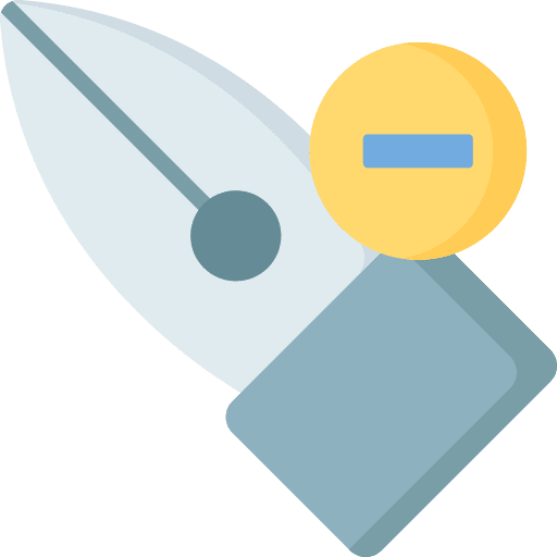 Remove pen tool anchor remove icon Remove pen tool anchor remove icon