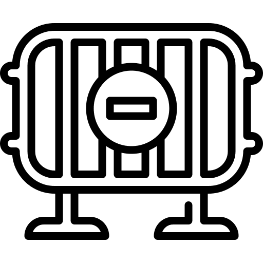 Security limit traffic barrier signaling icon
