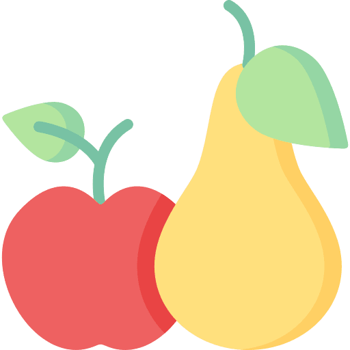 Fruits healthy food fruit food and restaurant icon Fruits healthy food fruit food and restaurant icon