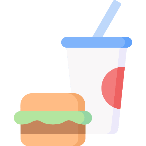 Burger sandwich food and restaurant menu icon Burger sandwich food and restaurant menu icon