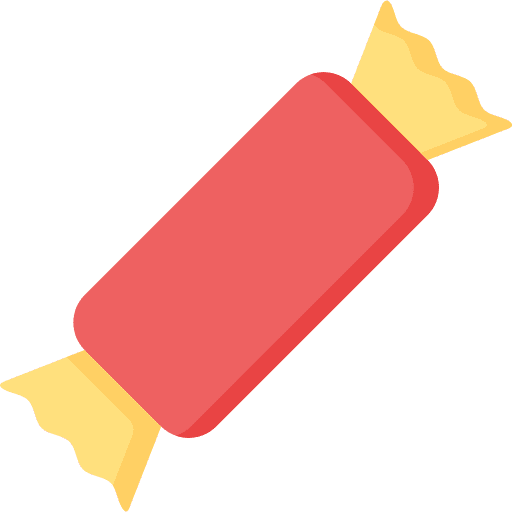 Candy food and restaurant toffee candy icon Candy food and restaurant toffee candy icon