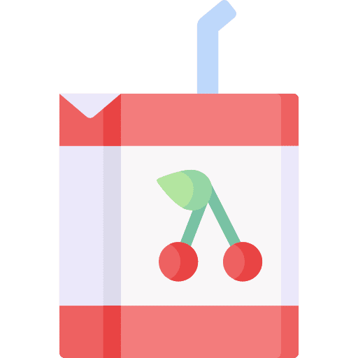 Juice cherry straw food and restaurant icon Juice cherry straw food and restaurant icon
