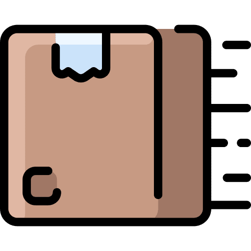 Delivery box shipping and delivery delivery box parcel icon