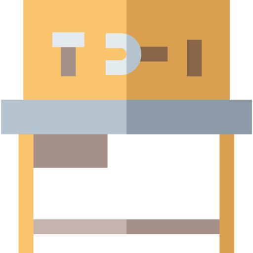 Diy construction table diy icon