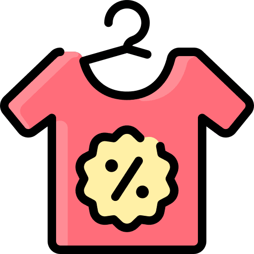 Shirt commerce and shopping clothing shirt icon