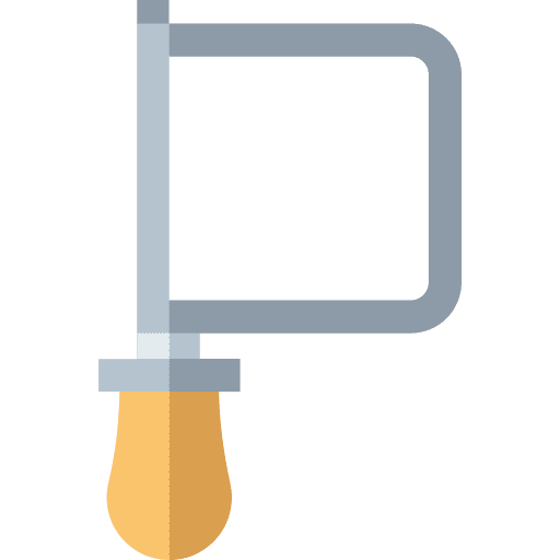 Hacksaw construction and tools hacksaw equipment icon Hacksaw construction and tools hacksaw equipment icon
