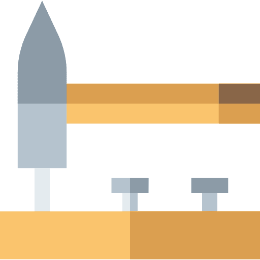 Nails hammer home repair carpenter icon Nails hammer home repair carpenter icon