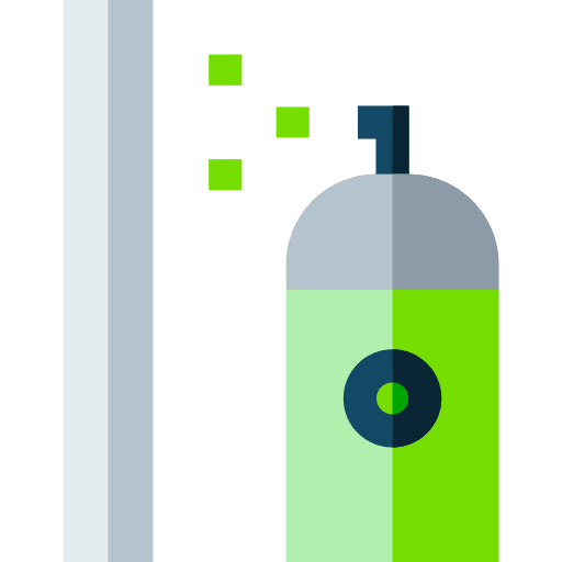 Spray bottle art and design paint icon Spray bottle art and design paint icon