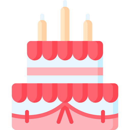 Birthday cake candles birthday cake bakery icon Birthday cake candles birthday cake bakery icon
