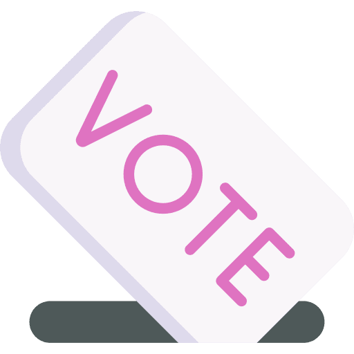 Vote vote yes election votes icon
