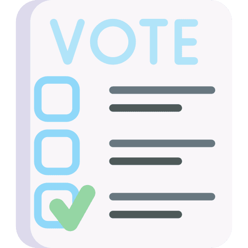 Ballot miscellaneous files and folders ballot icon Ballot miscellaneous files and folders ballot icon
