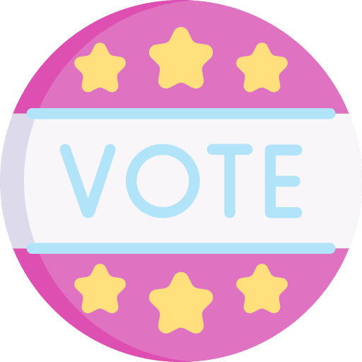 Sticker miscellaneous sticker voting icon Sticker miscellaneous sticker voting icon