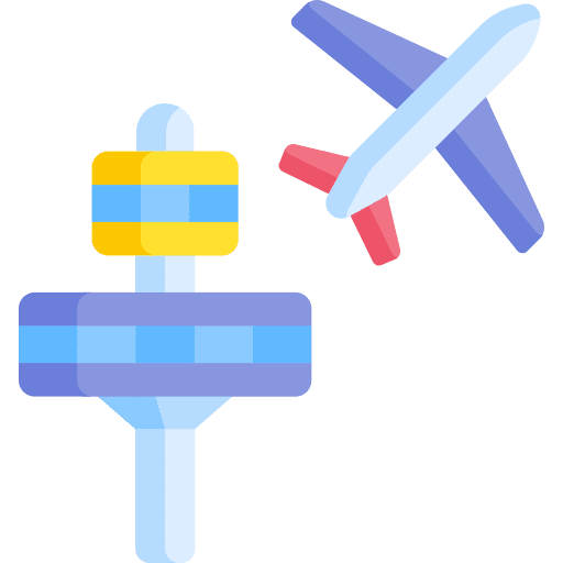 Airport airport building flight icon Airport airport building flight icon