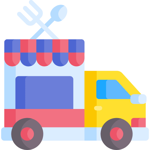 Food truck food truck transport food trolley icon Food truck food truck transport food trolley icon