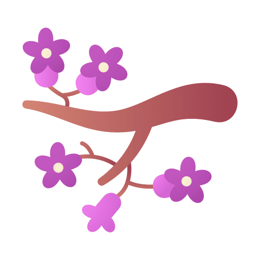 Branch garden spring branch icon
