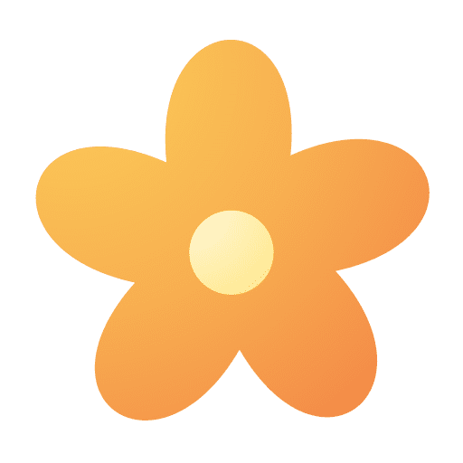 Flower petals botanical nature icon