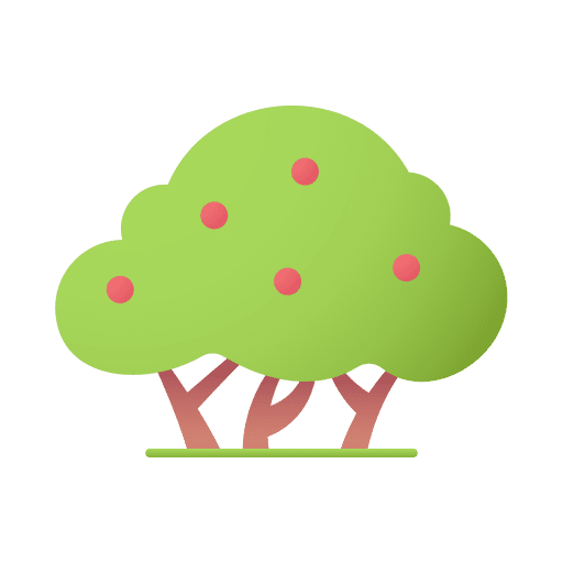 Bush plant tree nature icon Bush plant tree nature icon